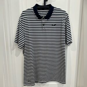 Nike Golf Dry Victory Stripe Mens Polo Large